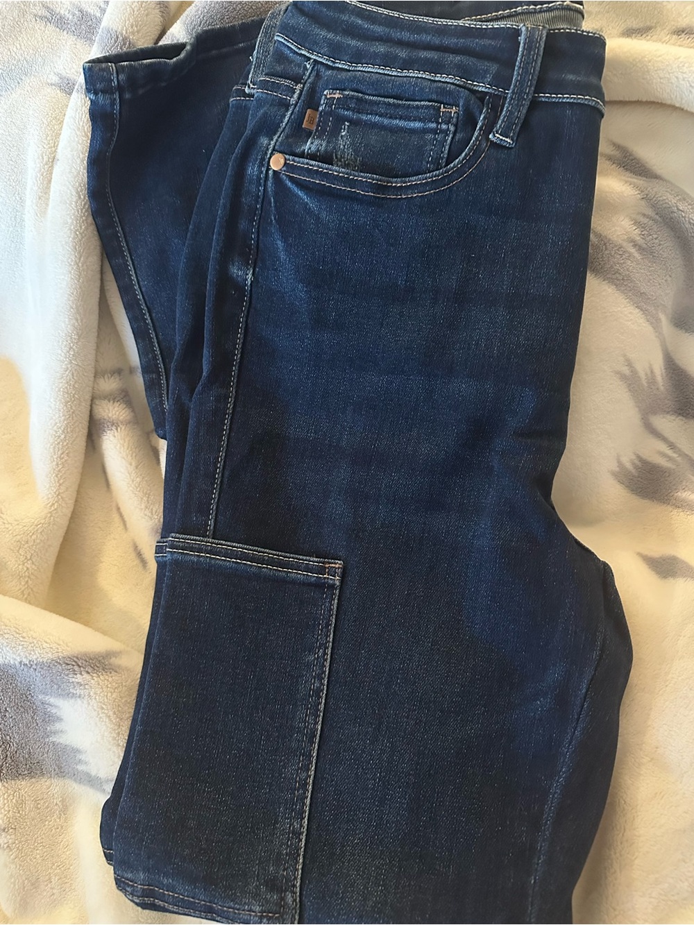 Judy Blue Dark Indigo Jenny High-Rise Stretch Jeans